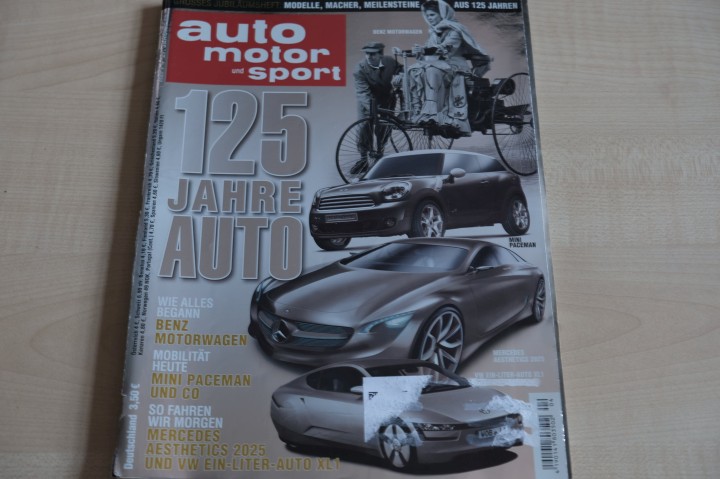 Deckblatt Auto Motor und Sport (04/2011)
